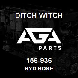 156-936 Ditch Witch HYD HOSE | AGA Parts
