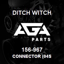 156-967 Ditch Witch CONNECTOR (04S | AGA Parts