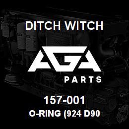 157-001 Ditch Witch O-RING (924 D90 | AGA Parts