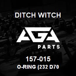 157-015 Ditch Witch O-RING (232 D70 | AGA Parts