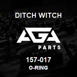 157-017 Ditch Witch O-RING | AGA Parts