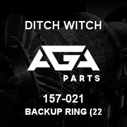 157-021 Ditch Witch BACKUP RING (22 | AGA Parts