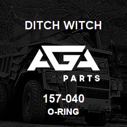 157-040 Ditch Witch O-RING | AGA Parts