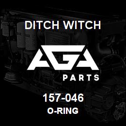 157-046 Ditch Witch O-RING | AGA Parts