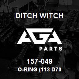 157-049 Ditch Witch O-RING (113 D70 | AGA Parts