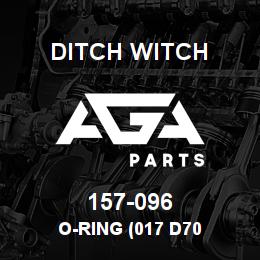 157-096 Ditch Witch O-RING (017 D70 | AGA Parts