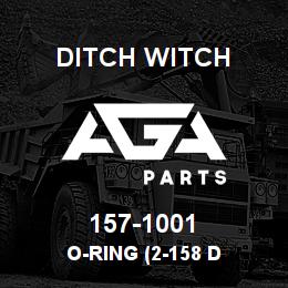157-1001 Ditch Witch O-RING (2-158 D | AGA Parts