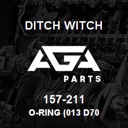157-211 Ditch Witch O-RING (013 D70 | AGA Parts