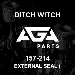 157-214 Ditch Witch EXTERNAL SEAL ( | AGA Parts