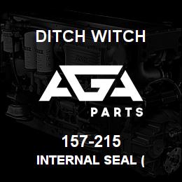 157-215 Ditch Witch INTERNAL SEAL ( | AGA Parts