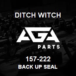 157-222 Ditch Witch back up seal | AGA Parts