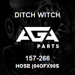 157-266 Ditch Witch HOSE (04OFX90S | AGA Parts