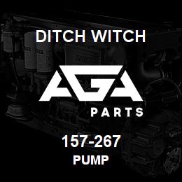 157-267 Ditch Witch PUMP | AGA Parts