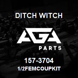 157-3704 Ditch Witch 1/2femcoupkit | AGA Parts