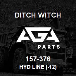 157-376 Ditch Witch HYD LINE (-12) | AGA Parts