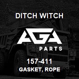 157-411 Ditch Witch GASKET, ROPE | AGA Parts