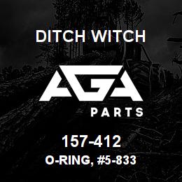 157-412 Ditch Witch O-RING, #5-833 | AGA Parts