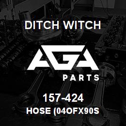 157-424 Ditch Witch HOSE (04OFX90S | AGA Parts