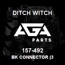 157-492 Ditch Witch BK CONNECTOR (3 | AGA Parts