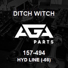 157-494 Ditch Witch HYD LINE (-08) | AGA Parts