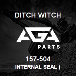 157-504 Ditch Witch INTERNAL SEAL ( | AGA Parts