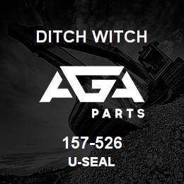 157-526 Ditch Witch u-seal | AGA Parts