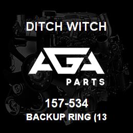 157-534 Ditch Witch BACKUP RING (13 | AGA Parts