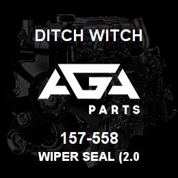 157-558 Ditch Witch WIPER SEAL (2.0 | AGA Parts