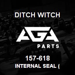 157-618 Ditch Witch INTERNAL SEAL ( | AGA Parts