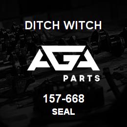 157-668 Ditch Witch SEAL | AGA Parts