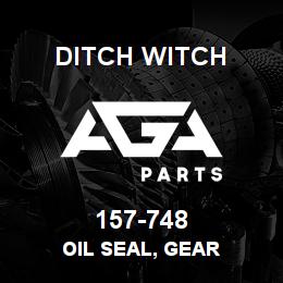 157-748 Ditch Witch OIL SEAL, GEAR | AGA Parts