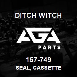 157-749 Ditch Witch SEAL, CASSETTE | AGA Parts