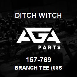 157-769 Ditch Witch BRANCH TEE (08S | AGA Parts