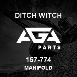 157-774 Ditch Witch MANIFOLD | AGA Parts