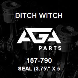 157-790 Ditch Witch SEAL (3.75" X 5 | AGA Parts