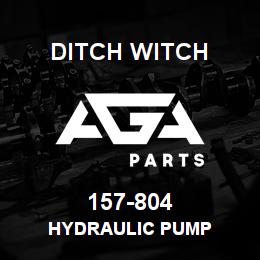 157-804 Ditch Witch HYDRAULIC PUMP | AGA Parts