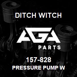 157-828 Ditch Witch PRESSURE PUMP W | AGA Parts