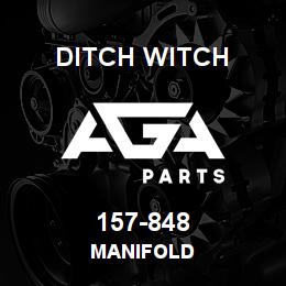 157-848 Ditch Witch MANIFOLD | AGA Parts