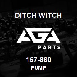 157-860 Ditch Witch PUMP | AGA Parts