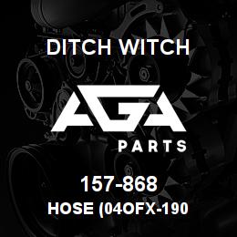 157-868 Ditch Witch HOSE (04OFX-190 | AGA Parts