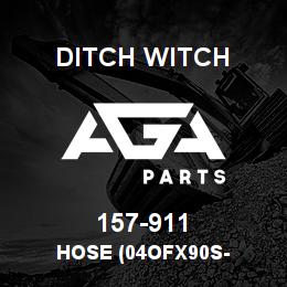 157-911 Ditch Witch HOSE (04OFX90S- | AGA Parts