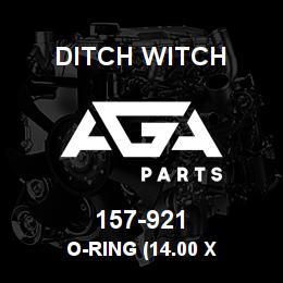 157-921 Ditch Witch O-RING (14.00 X | AGA Parts