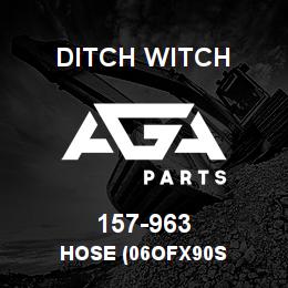 157-963 Ditch Witch HOSE (06OFX90S | AGA Parts