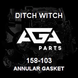 158-103 Ditch Witch ANNULAR GASKET | AGA Parts