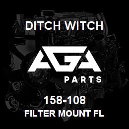 158-108 Ditch Witch FILTER MOUNT FL | AGA Parts