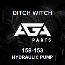 158-153 Ditch Witch HYDRAULIC PUMP | AGA Parts