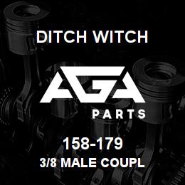 158-179 Ditch Witch 3/8 MALE COUPL | AGA Parts