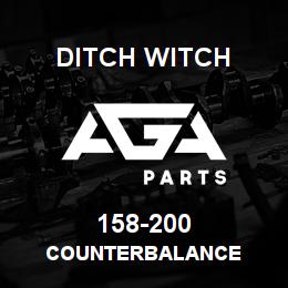 158-200 Ditch Witch COUNTERBALANCE | AGA Parts