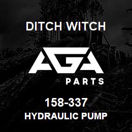 158-337 Ditch Witch HYDRAULIC PUMP | AGA Parts