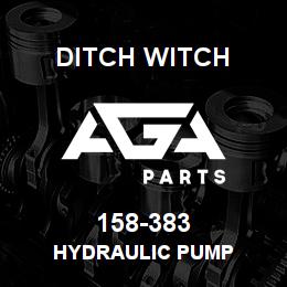 158-383 Ditch Witch HYDRAULIC PUMP | AGA Parts